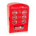 Kalorik Red Nostalgic Mini Cooler Fridge (Refurbished)