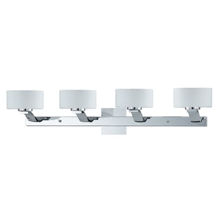 Solstice 4-light Chrome Bath and Vanity Light Fixture