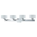 Solstice 4-light Chrome Bath and Vanity Light Fixture