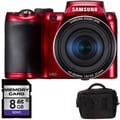 Samsung WB100 16GB Digital Camera with 8GB Bundle