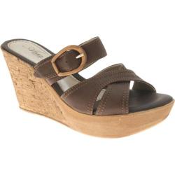 Women's Azura Regatta Brown Leather-Image