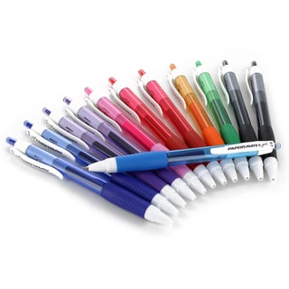 Paper Mate Retractable Gel Ink Medium Point Pens (Pack of 12)
