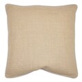 Villa Textured Linen Jutex Natural Decorative Throw Pillows (Set of 2)