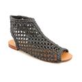 Candela Women's 'Weaved Loro Flat' Leather Sandals