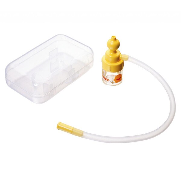Piyo-Piyo Portable Nasal Aspirator with Irrigating Syringe