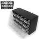 Stalwart 25-Drawer Storage Box for Hardware or Crafts