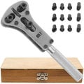 Trademark Tools Watch Case Opener Wrench and 4-sets of Pins