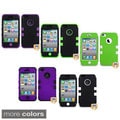 MYBAT Black/ Green TUFF Hybrid Case for Apple? iPhone 4/ 4S