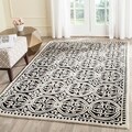 Safavieh Handmade Cambridge Moroccan Black Wool Rug (6' x 9')