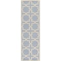 Safavieh Handmade Cambridge Moroccan Light Blue Wool Rug (2'6 x 8')