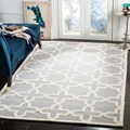 Safavieh Handmade Cambridge Moroccan Silver Wool Rug (5' x 8')