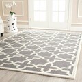 Safavieh Handmade Cambridge Moroccan Silver Wool Rug (6' x 9')