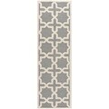Safavieh Handmade Cambridge Moroccan Silver Wool Rug (2'6 x 12')
