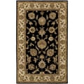 Castello Tudor Black Area Rug (8' x 10')