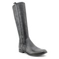 Now Women's 'Stretch Pull Up Bt.' Leather Boots (Size 9.5)