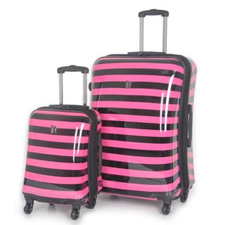 International Traveller 'Kingston' 2-piece Hardside Spinner Luggage Set