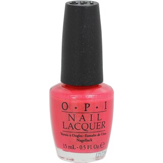 OPI Bright Lights Big Color Coral Nail Lacquer