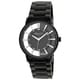 Kenneth Cole Men's Newness Black Stainless Steel Black Dial Quartz Watch