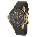 Hamilton Men's 'Khaki Aviation' Yellow Gold PVD-coated Steel Chronograph Watch