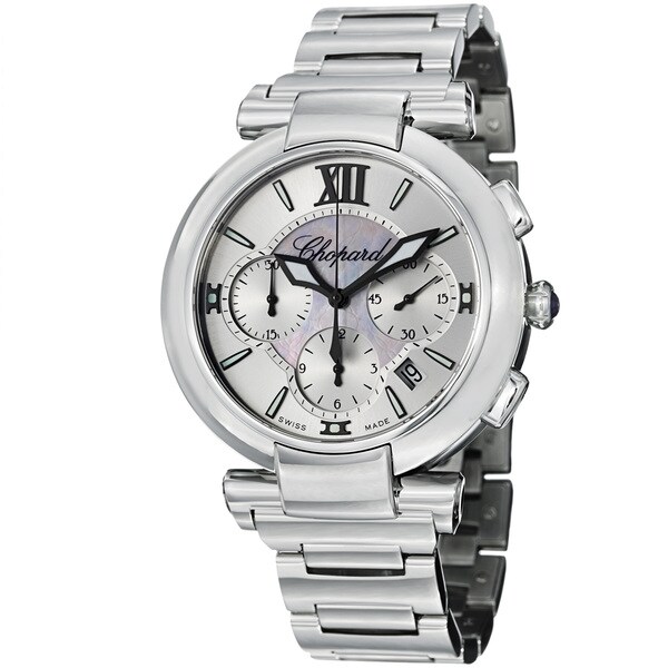 Chopard Men's 388549-3002 'Imperiale' Silver Dial Stainless Steel Automatic Watch