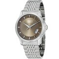 Gucci Men's 'Timeless' Brown Dial Stainless Steel Automatic Watch