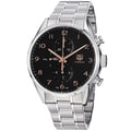 Tag Heuer Men's 'Carrera' Black Dial Stainless Steel Automatic Watch