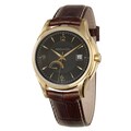 Hamilton Men's 'Jazzmaster' 18k Yellow Gold Power Reserve Watch