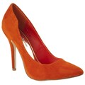 Riverberry Women's 'Axel' Orange Microsuede Pumps