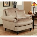 Abbyson Living Caprice Fabric Nailhead Trim Armchair