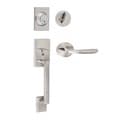 Square Modern Front Entry Handle Set