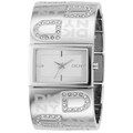 DKNY Women's Silver Stainless Steel Analog Silver Dial Quartz Watch