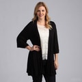 24/7 Comfort Apparel Women's Plus Size Long Shrug