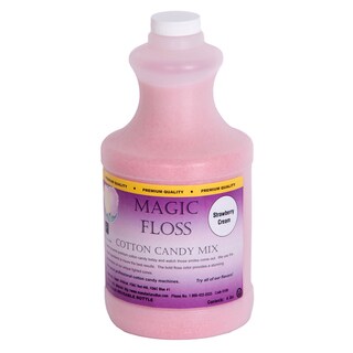 Paragon Strawberry Cream Magic Floss Cotton Candy Mix 4-Pound Bottle