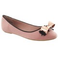 Riverberry Women's 'Sami' Mauve Bow-detail Ballet Flats