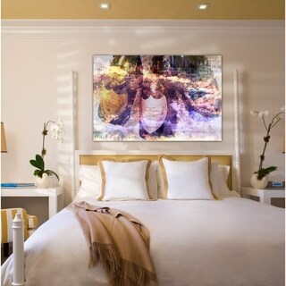 Oliver Gal Artist Co.'Champagne-Bath' Canvas Art