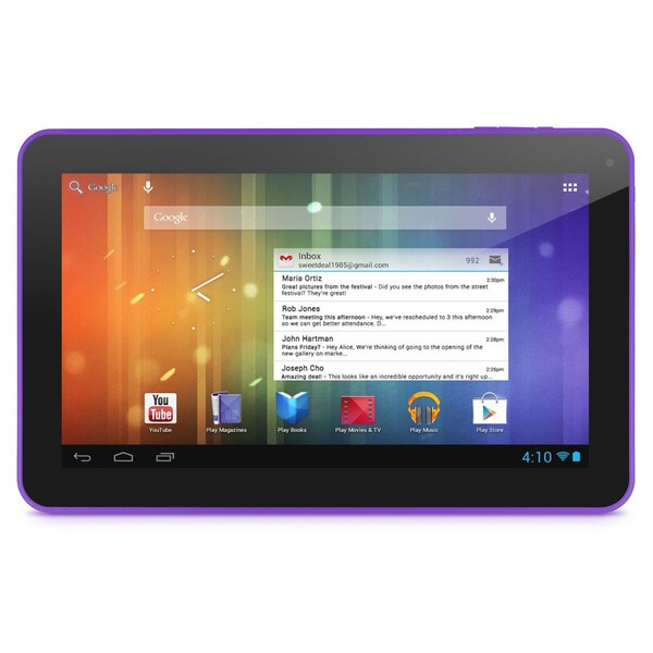 Ematic Genesis Prime XL 4 GB Tablet - 10