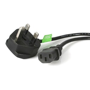 StarTech.com 6 ft Standard UK Computer Power Cord
