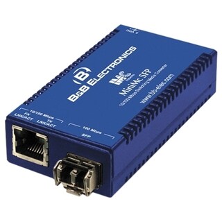 B&B MiniMc, TP-TX/SFP (requires one IE-SFP/155 Module)