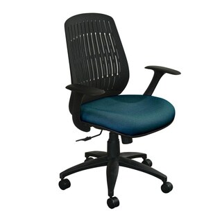 Marvel Flex Back Wave Chair with Black Base