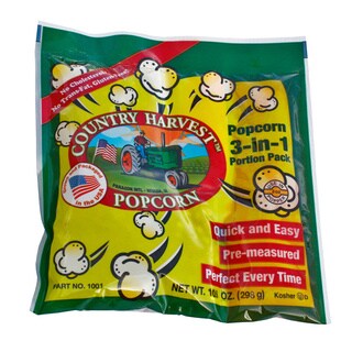 Country Harvest Popcorn Portion Packs for 8-ounce Machine (Case of 24)