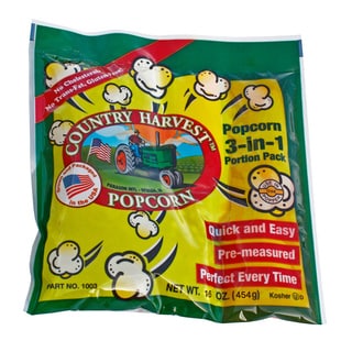 Country Harvest Popcorn Portion Packs for 12-ounce Machine (Case of 24)