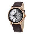 Stuhrling Original Men's Eclipse X Automatic Leather Strap Watch