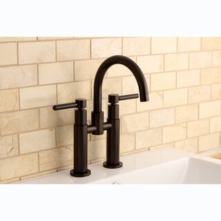 Bridge Oil Rubbed Bronze Bathroom Faucet
