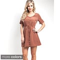 Stanzino Women's Button-front Shirt Dress