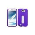ASMYNA Purple Silicone Hybrid Stand Case for Samsung Galaxy Note 2