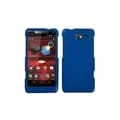 MYBAT Solid Dark Blue Phone Case Cover for Motorola XT907 Droid Razr M