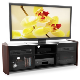 Sonax ML-3609 Milan 60-inch TV Bench with Real Wood Veneer