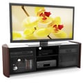 Sonax ML-3609 Milan 60-inch TV Bench with Real Wood Veneer