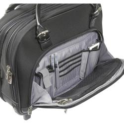 Samsonite Women's Double Gusset Rolling Portfolio/ Laptop Computer Tote