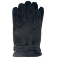 Isotoner Men's Black Extra Large Suede Gloves